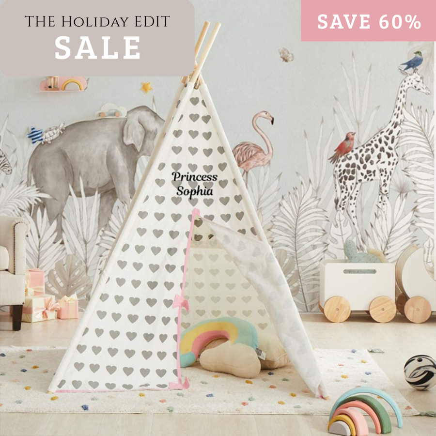 Under the Stars Teepee - Sweetheart  (Discount applied at checkout)